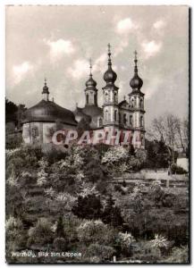 Wurzburg Germany Modern Postcard Blick zum Kappele