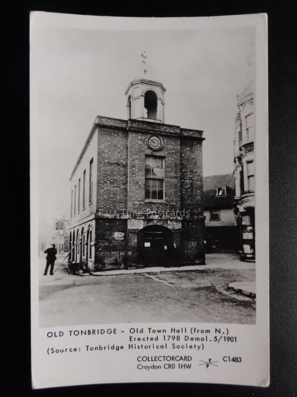 OLD TONBRIDGE TOWN HALL Pamlin Print Postcard No.C1483