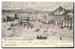 Postcard The Old Nice Casino Place Massena