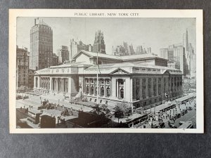 The Public Library NYC NY Chrome Postcard H1180085819