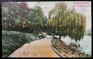 Vintage Postcard 1907-1915 Hollenbeck Park, Los Angeles, California (CA)