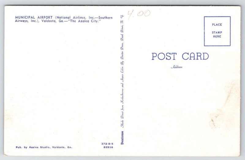 Valdosta Air Traffic Control Tower~City Airport~Southern Airway~National Airline