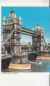 BF29194 tower bridge london UK  ship  front/back image
