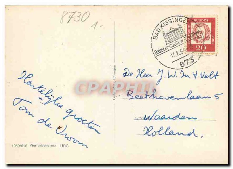 Modern Postcard Bad Kissingen