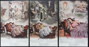 THE HOLY CITY: Bamforth Song Cards Set of 3 No.4979/1/2/3