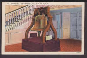 Pennsylvania PHILADELPHIA - Liberty Bell, Independence Hall - Linen