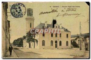 Cognac - Nouvel Hotel Post - Old Postcard