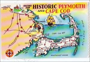 Map - Plymouth & Cape Cod MA