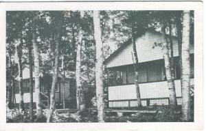 ME   MOOSEHEAD   LAKE   CYRS CAMPS  1954 postcard