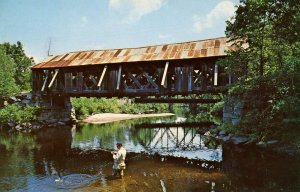 NH - Warner. Old Covered Bridge