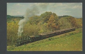 Ca 1940 PPC Rockhill Furnace Pa Steam Locomotive Carries Passengers Mint