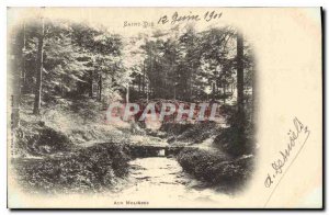 Old Postcard Saint Die In Molieres