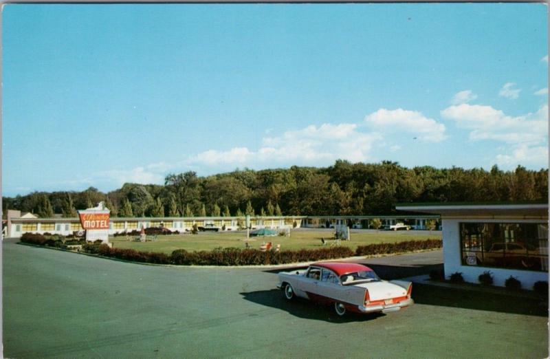 El Rancho Motel Niagara Falls Ontario ON Ont. Vintage Postcard E18