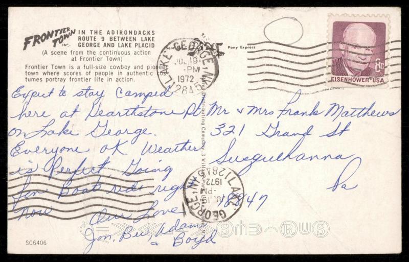 Frontier Town in the Adirondacks