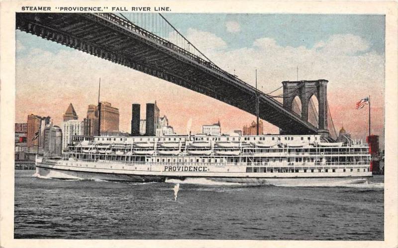 Steamer Provdence, Fall River Line