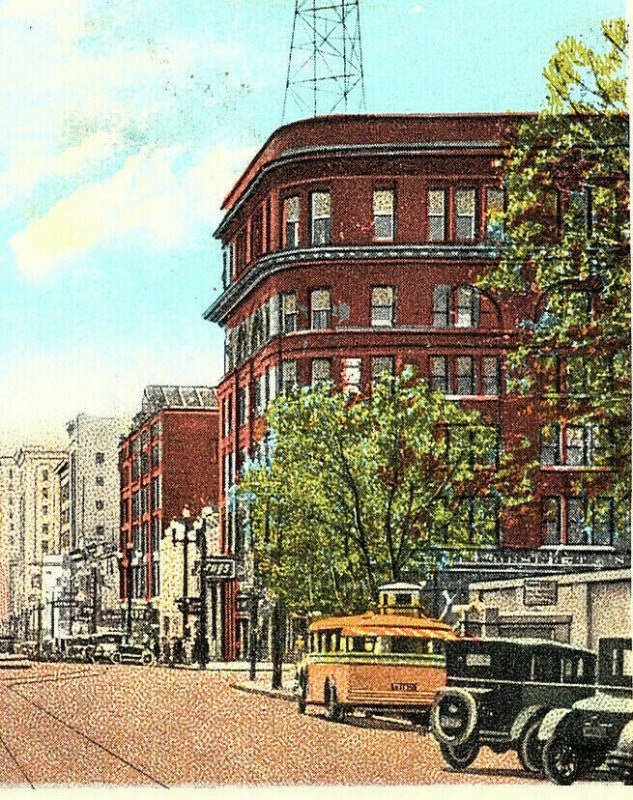 Main Street Looking South Salt Lake City UT Vintage Postcard Standard View Card 