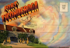 Folder - New York. Fort Ticonderoga     (16 Views)