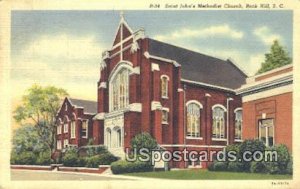 Saint John's Methodist Church - Rock Hill, South Carolina SC  