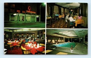 Valhalla Inn multiview restaurant interior Ontario Canada chrome Postcard