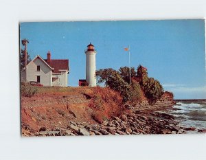 Postcard Tibbetts Light, Cape Vincent, New York