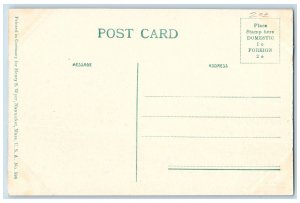 c1920's Vestal Street Dirt Road Houses Nantucket Massachusetts Vintage Postcard