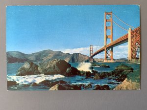 Golden Gate Bridge San Francisco CA Chrome Postcard A1161085904