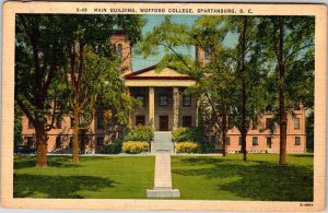 Postcard SCHOOL SCENE Spartanburg South Carolina SC AL0711