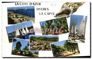 Old Postcard The French Riviera Hyeres La Capte