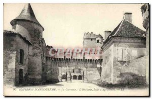 Surroundings Old Postcard Angouleme Crown Oisellerie The School of Agriculture