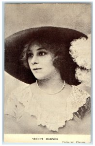 c1910s Violet Horner Universal Player Actress Vaudville Studio Portrait Postcard