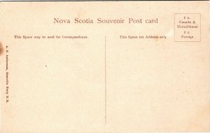 Nova Scotia Souvenir Postcard NS The New Port Wade Pier EXTREMELY RARE ~1910 K43