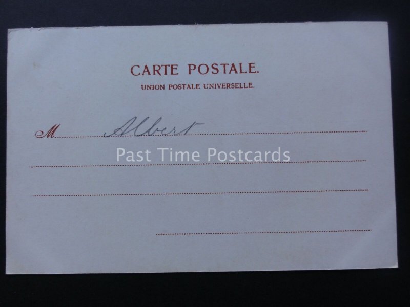 Morocco TANGER Grand Marche / Market c1905 UB Postcard by Valentin Hell