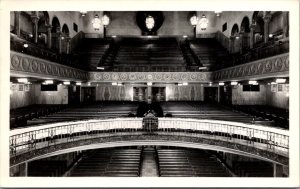 RPPC Interior of St Aloysius Church, Detroit MI Vintage Postcard W53