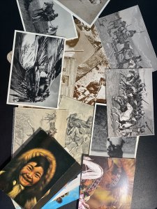 Mint 23 Old West Native Americana Indian Postcards Collection Lot