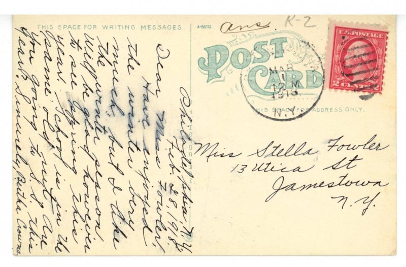 NY - Watertown. Roswell P. Flower Memorial Library