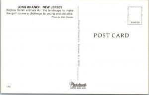 LONG BRANCH, NJ New Jersey   PEE WEE GOLF Course   c1970s   Postcard