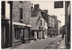 Cumbria; Market Street, Kirkby Lonsdale RP PPC, Unposted, By Local Maker, Tanner