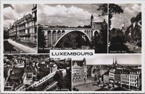 Luxembourg Multiview Vintage RPPC C193