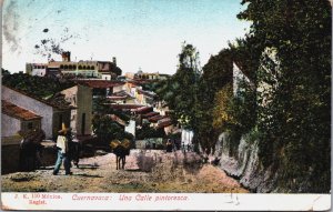 Mexico Cuernavaca Una Calle Pintoresca Vintage Postcard C204