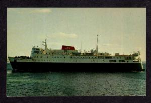 NV Ambrose Shea Ferry SYDNEY Nova Scotia NEWFOUNDLAND NL Postcard Carte Postale