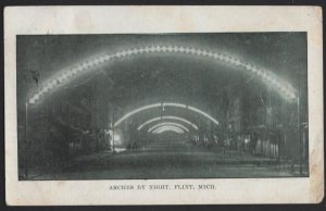 Michigan FLINT Arches by Night pm1908 ~ Und/B