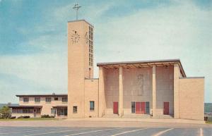 Ely Minnesota St Antony De Padua Street View Vintage Postcard K33915