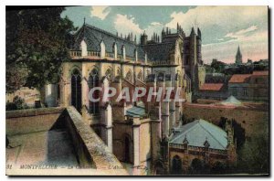 Old Postcard MONTPELLIER La Cathedrale