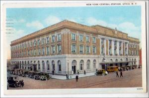 NY - Utica. Railroad Station