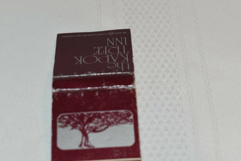 The Kapok Tree Inn Brown 20 Strike Matchbook