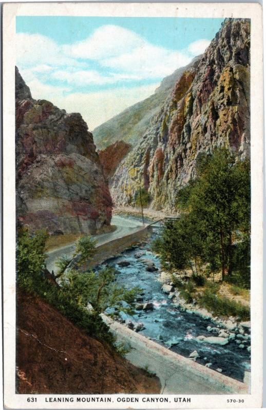 Leaning Mountain, Ogden Canyon, Utah