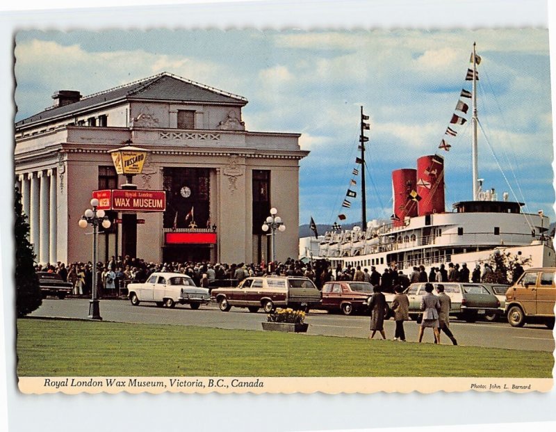 Postcard Royal London Wax Museum, Victoria, Canada