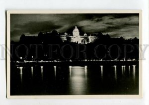 3151579 Hungary BUDAPEST Royal Palace NIGHT Vintage PC