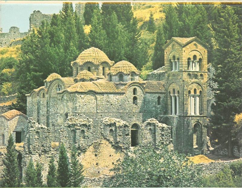 B67064 Greece Vrontochi monastery Afendiko