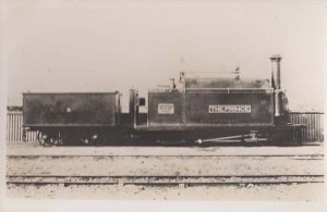 Prince Of Wales Train On Welsh Wales Railway Track Old RPC Real Photo Postcard